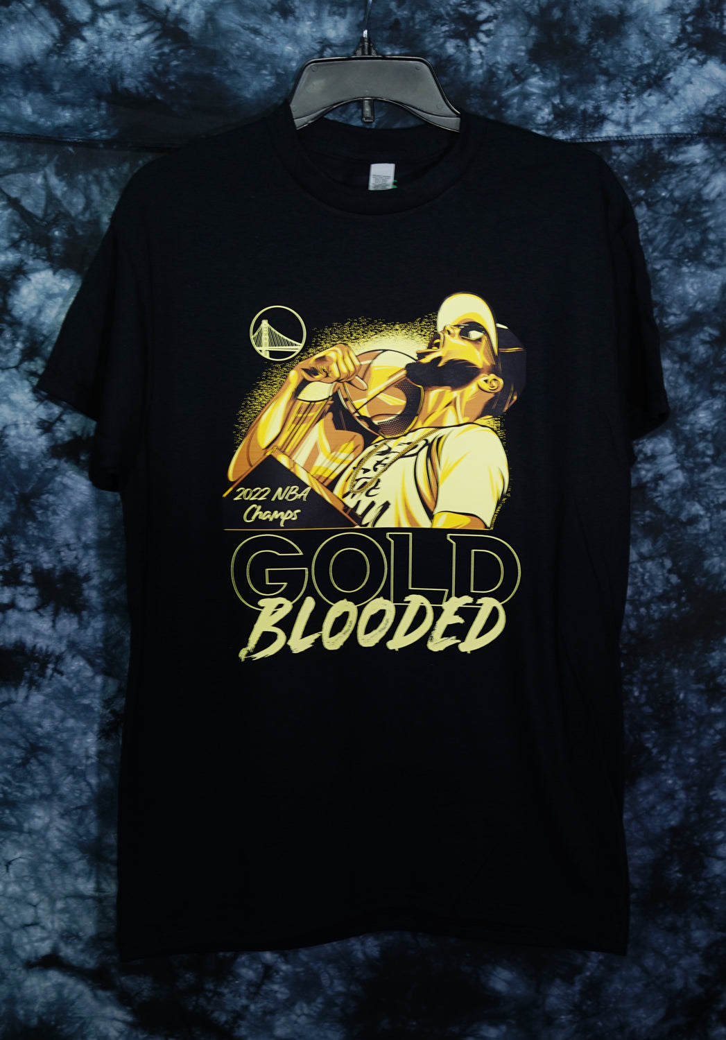 Stephen Curry Gold Blooded 2022 Champs Dub Nation - Unisex T-Shirt Sports Golden State Warriors Basketball