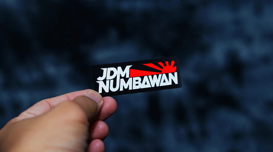 JDM Numbawan Die Cut Sticker for Laptop Wall Water bottle Yeti Filipino Pinoy Pinay Philippines