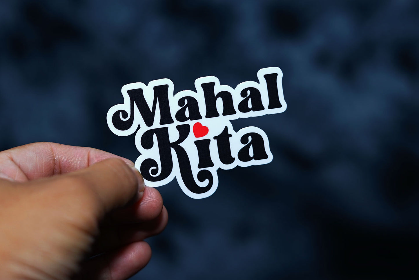 Filipino Gifts Mahal Kita die cut sticker for Car Laptop Wall Water bottle Filipino Pinoy Pinay Philippines