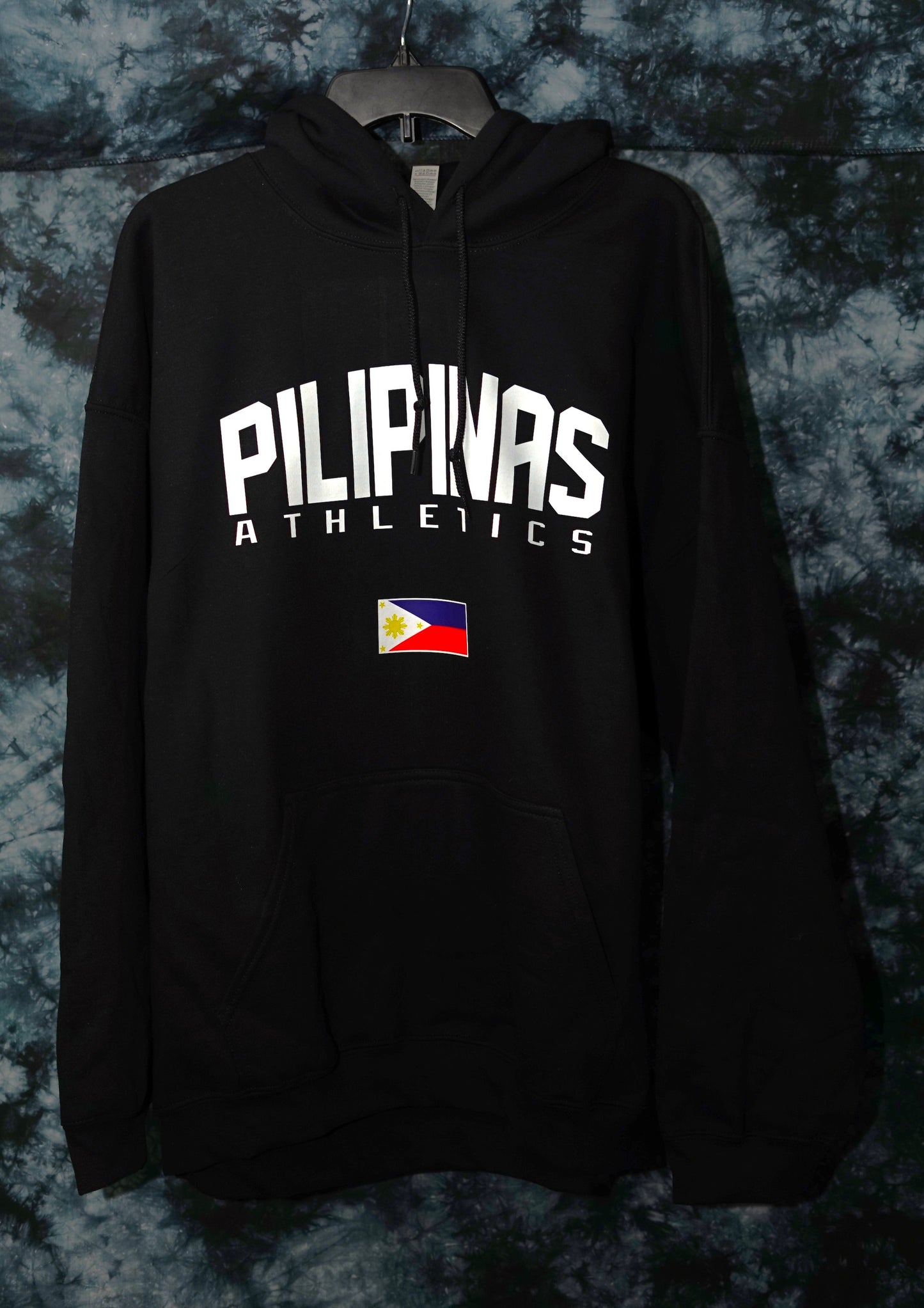 Pilipinas Athletics - Long Sleeve Unisex Hoodie Filipino Pinoy Pinay Mabuhay