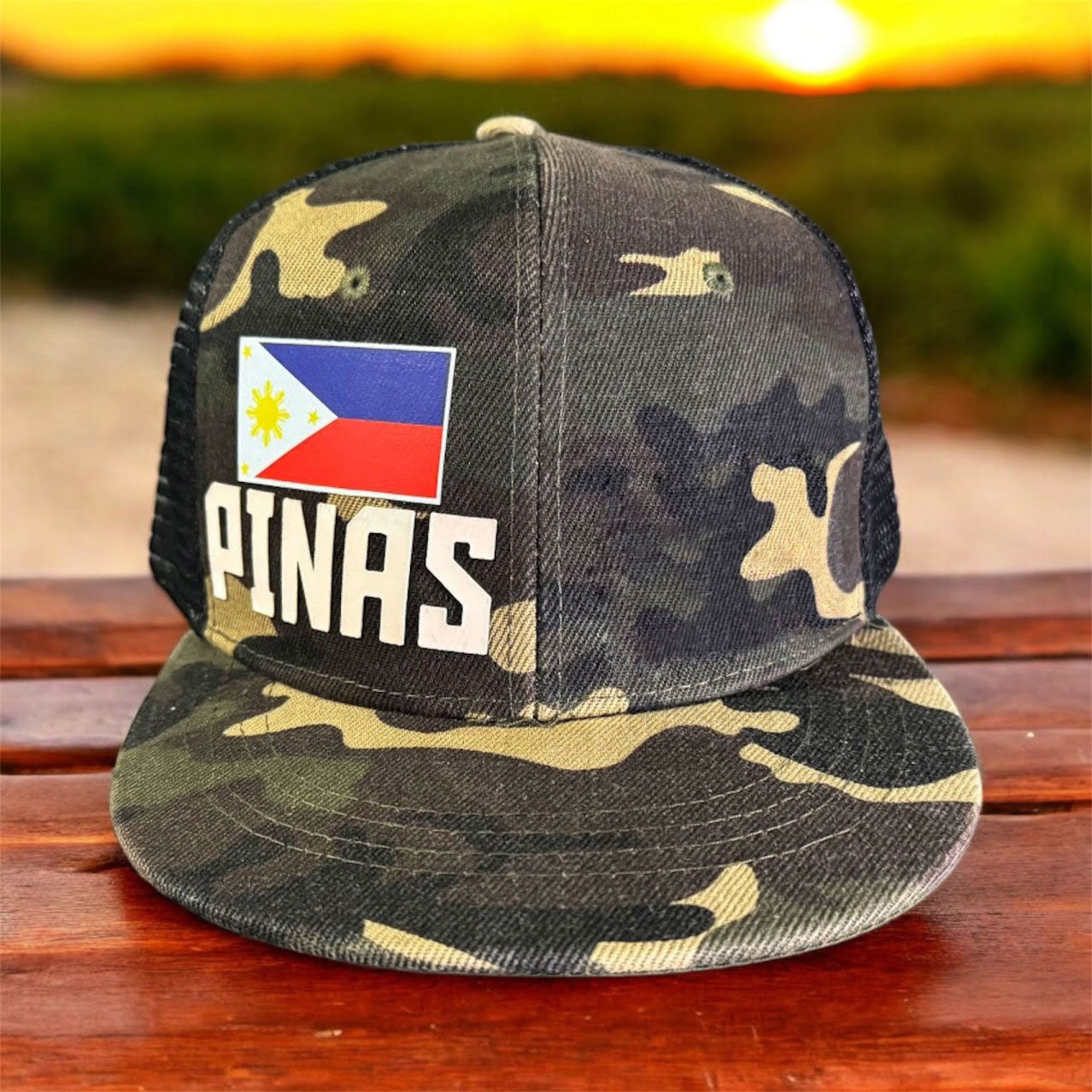 Filipino Gifts PINAS Philippine Flag Cap Hat Snapback mesh Cap Baseball mesh Cap Filipino Pinoy Pinay Filipina Pilipinas Philippines