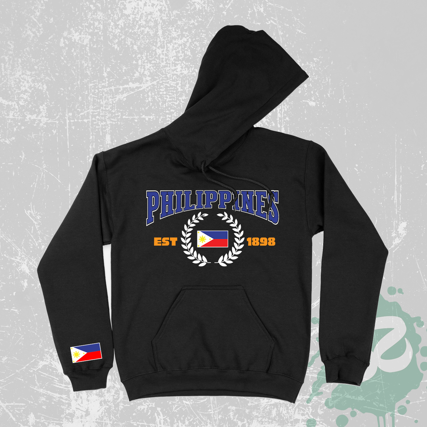 Filipino Gifts Philippines Est 1898 Philippine Flag Long Sleeve Unisex Hoodie Filipino Pinoy Pinay Mabuhay Gift for Pinoys Filipino Culture