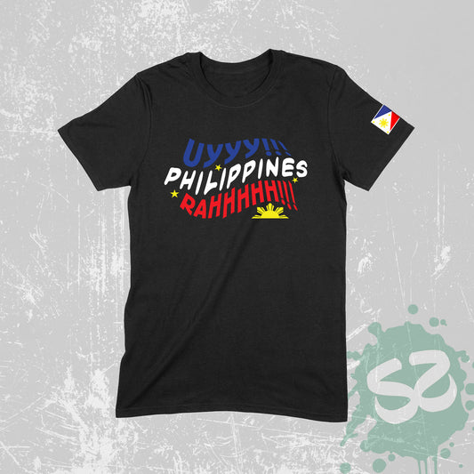 Filipino Gifts Uyyy!!! Philippines Rahhhhhh!!! - Unisex T-Shirt Filipino Pinoy Pinay Mabuhay