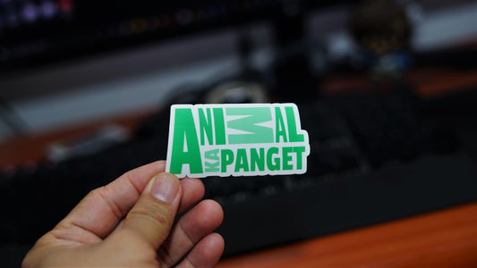 Animal ka Panget Die Cut Sticker for Laptop Wall Water bottle Yeti Filipino Pinoy Pinay Philippines - Sari Sari Tindahan