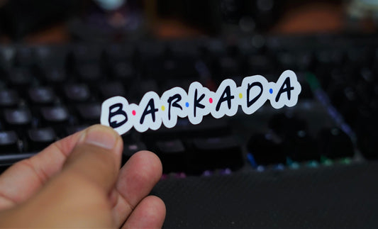 Barkada Die Cut Sticker for Laptop Wall Water bottle Yeti Filipino Pinoy Pinay Philippines - Sari Sari Tindahan