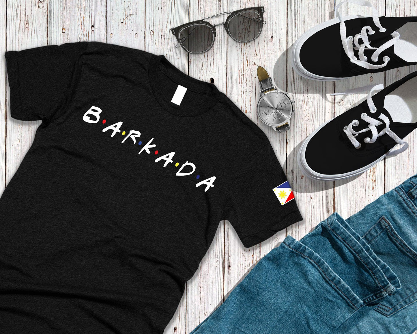 Barkada - Unisex T-Shirt Filipino Pinoy Pinay Mabuhay Pilipinas - Sari Sari Tindahan