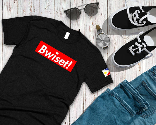 Bwiset! - Unisex T-Shirt Filipino Pinoy Pinay Mabuhay Philippines Pilipinas - Sari Sari Tindahan