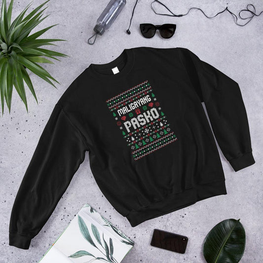 Filipino Christmas Gift Maligayang Pasko - Unisex Sweatshirt Filipino Ugly Sweatshirt Pinoy Pinay Mabuhay Pilipinas - Sari Sari Tindahan