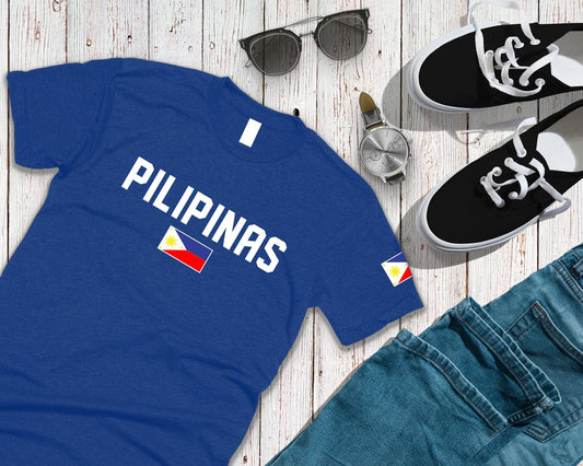 Gilas Pilipinas - Unisex T-Shirt Filipino Pinoy Pinay Mabuhay Pilipinas Basketball - Sari Sari Tindahan