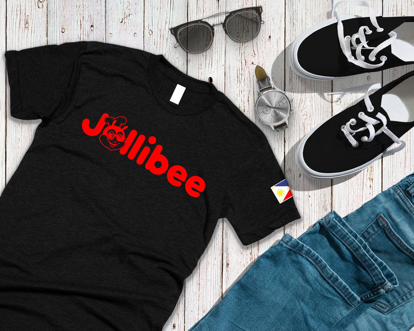 Jollibee - Unisex T-Shirt Filipino Pinoy Pinay Mabuhay Pilipinas - Sari Sari Tindahan