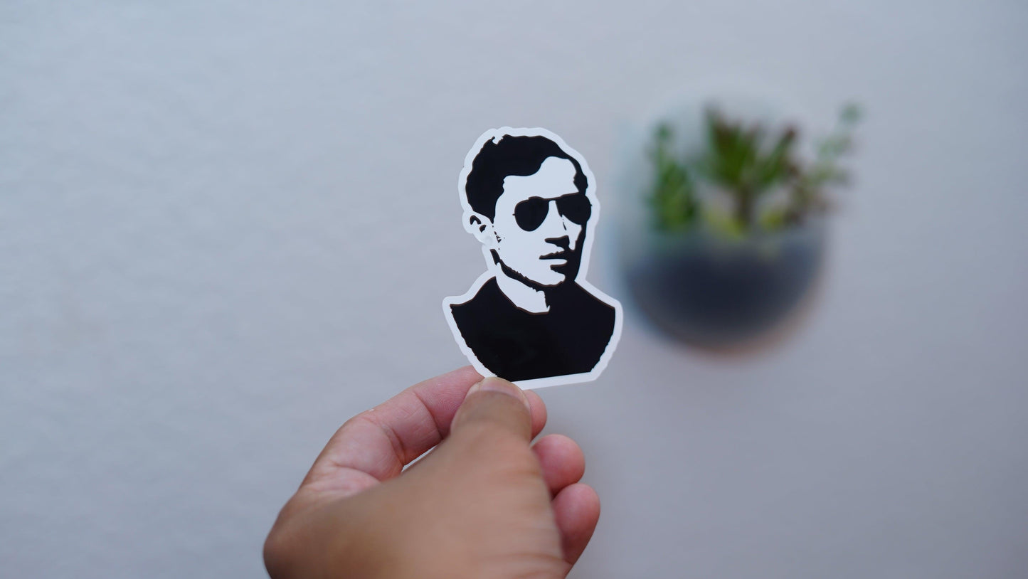 Jose Rizal Aviator Die Cut Stickers for Laptop Wall Water bottle Yeti Filipino Pinoy Pinay Philippines - Sari Sari Tindahan