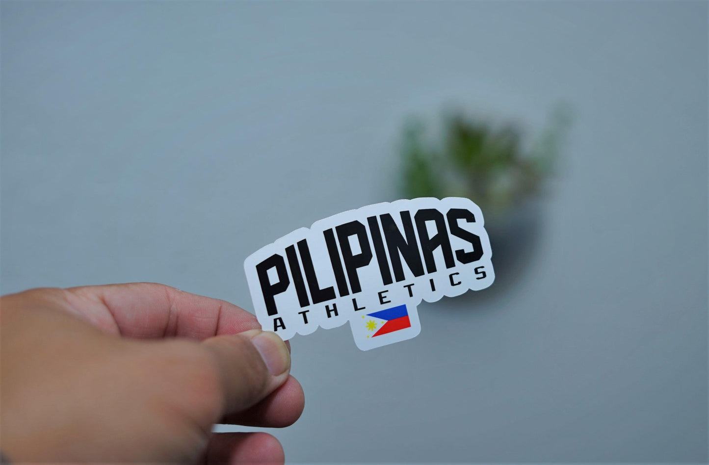 Pilipinas Athletics Die Cut Stickers for Laptop Wall Water bottle Yeti Filipino Pinoy Pinay Philippines - Sari Sari Tindahan