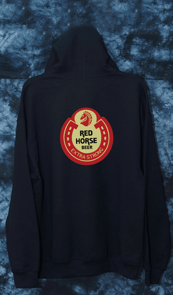 Red Horse - Long Sleeve Unisex Hoodie Filipino Pinoy Pinay Mabuhay - Sari Sari Tindahan