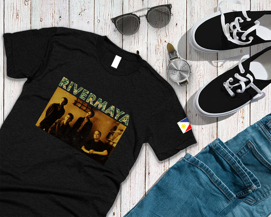 RIVERMAYA Filipino Alternative Rock Band - Unisex T-Shirt Filipino Pinoy Pinay Mabuhay 90's Pinoy Band