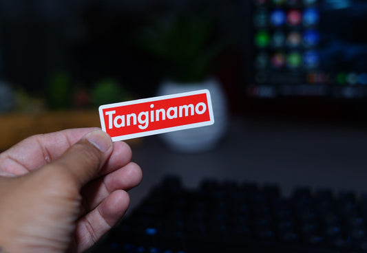 Tanginamo Die Cut Sticker for Laptop Wall Water bottle Yeti Filipino Pinoy Pinay - Sari Sari Tindahan