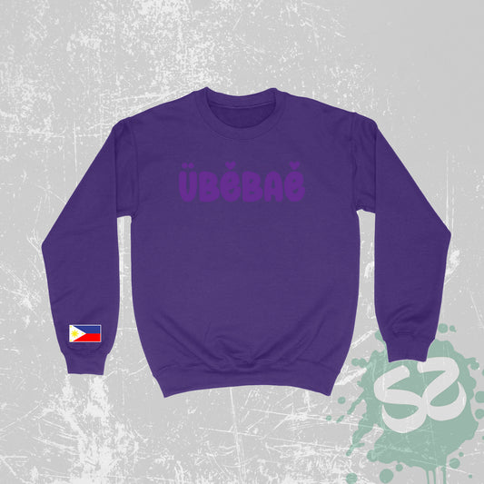 Ubebae- Unisex Sweatshirt Filipino Pinoy Pinay Mabuhay Pilipinas Filipino Gifts